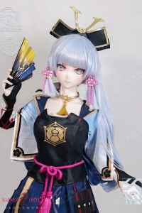 和風アニメ顔 ダッチワイフ コスプレ 神里綾華 