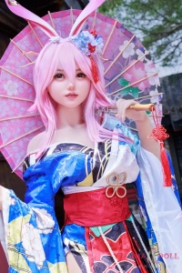 159cm Cカッ 普乳リアル ドール イチゴ園 果依