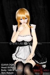 ソフトビニール製ヘッド 二次元 ラブドール 168cm Gカップ BJD02
