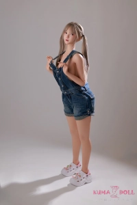 オーバーオール 美少女 ダッチワイフ 猫153cm Iカップ爆乳