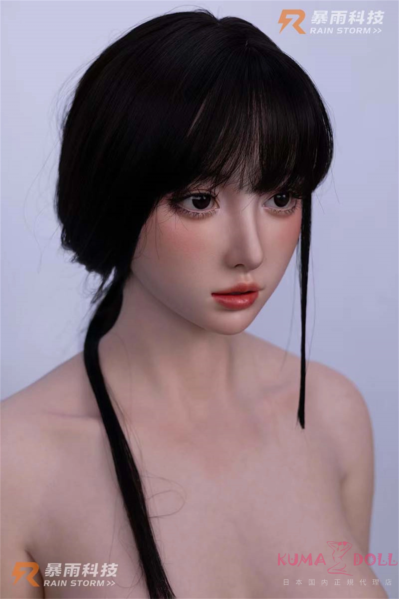 暗室撮影 169cm えみヘッド セックス人形 ホワイトドレス