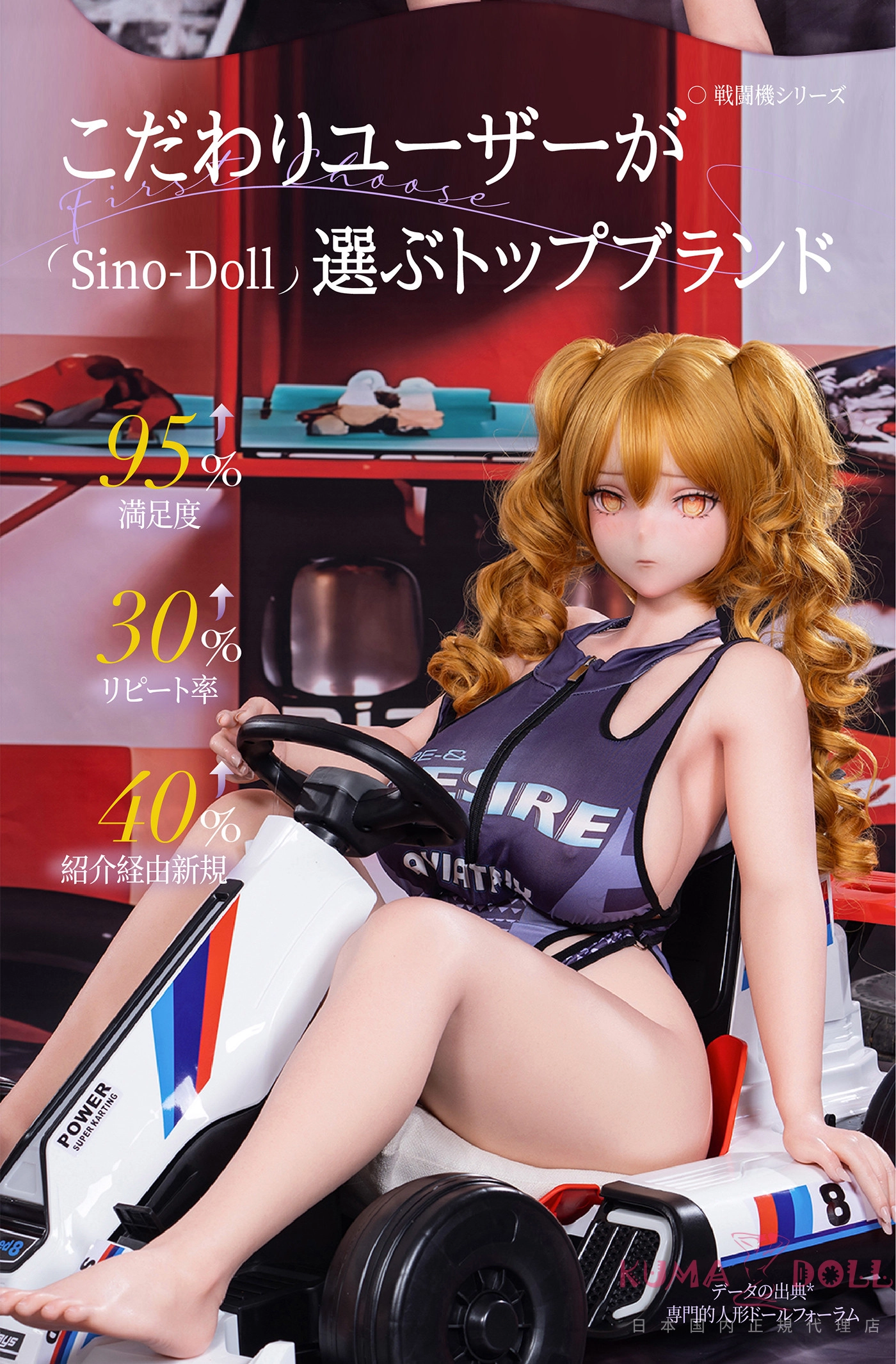 セックスドール Sino Doll 148cm プレミアム 瑞々しい 肢体美