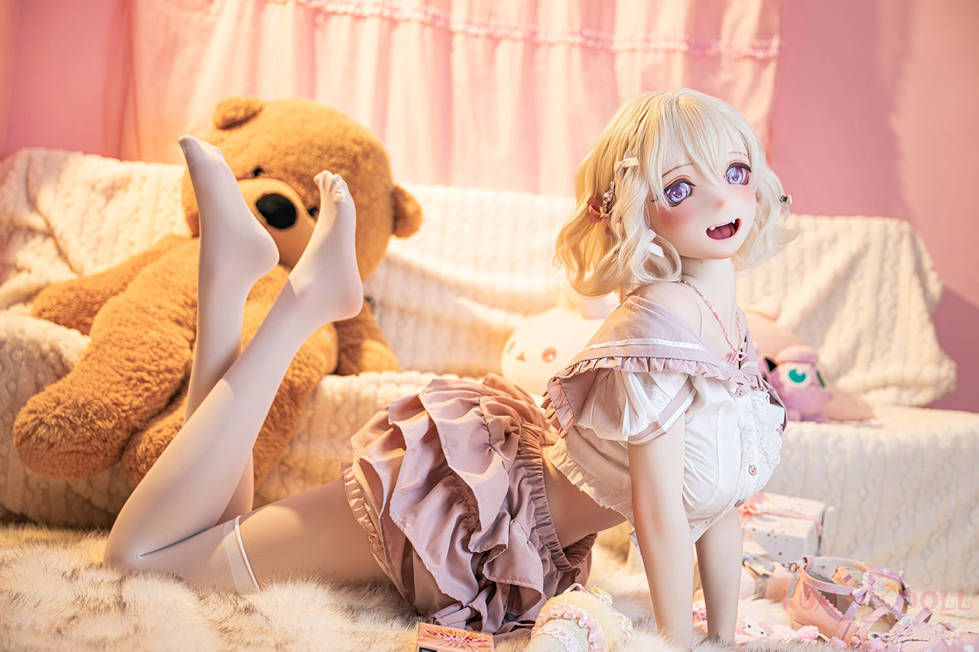 Kiradols 160cm Gカップ Kurakoヘッド アニメダッチワイフ 関節の柔軟性