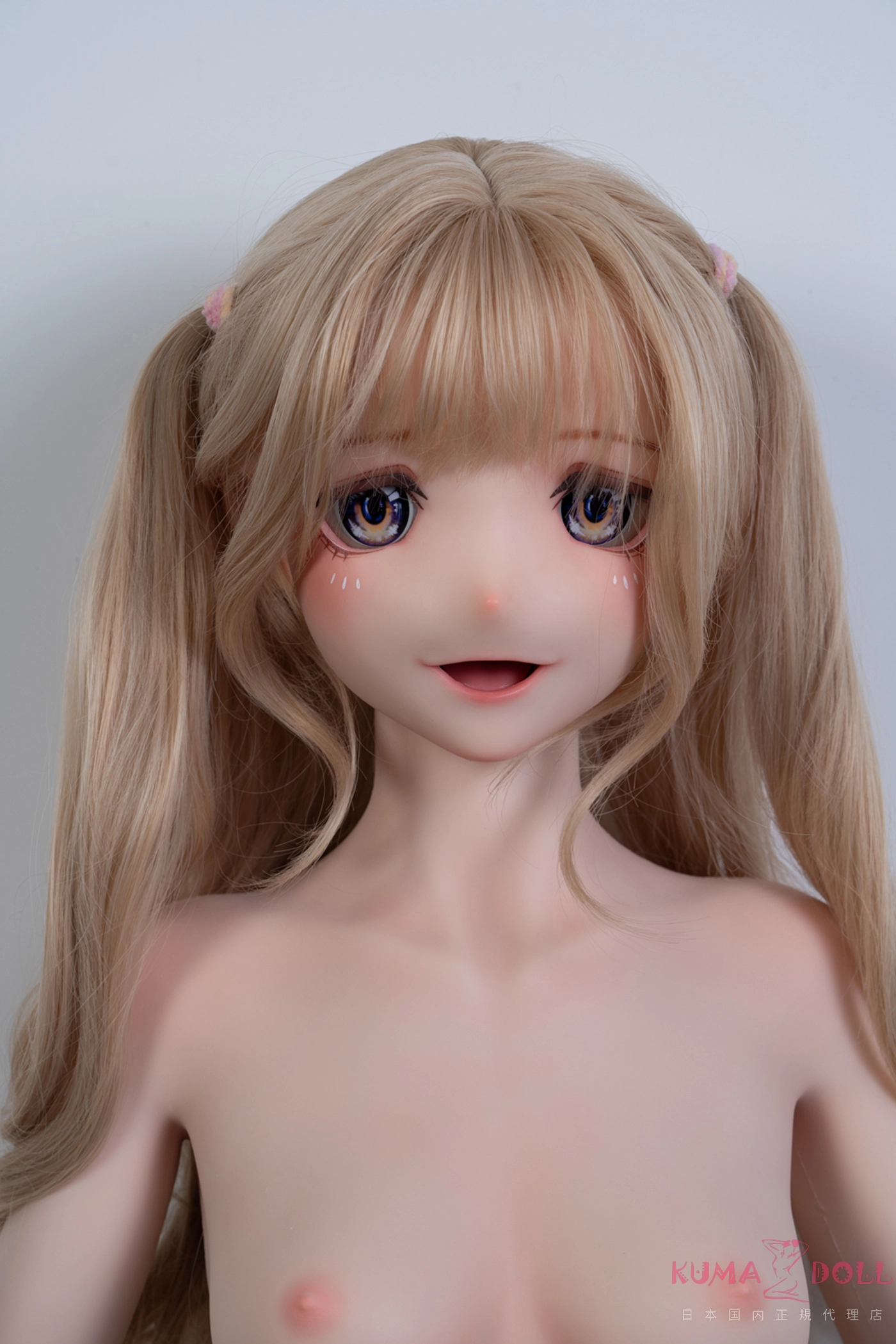 Kiradols #KH002-A Himariヘッド ラブドールアニメ 顔のクローズアップ
