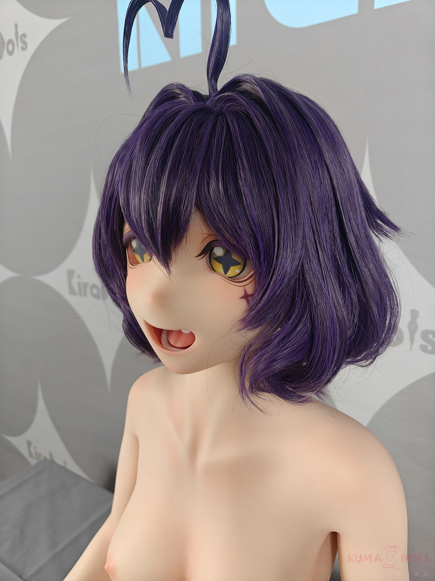 Kiradols #KH001-D1 Kurakoヘッド 等身大ラブドール 左側の顔 実物メイク