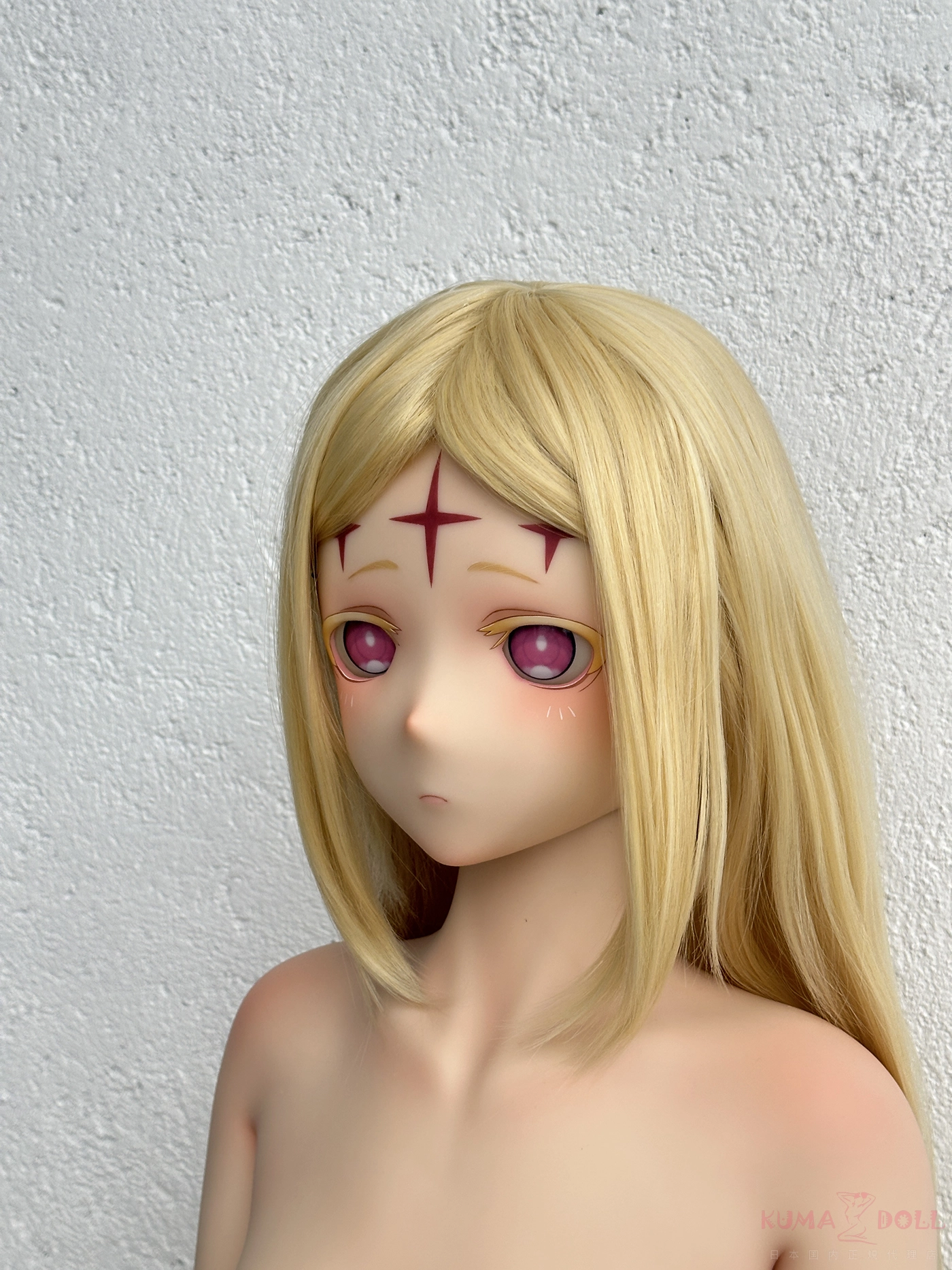 Kiradols #KH003-D1 Tsumugi 等身大ラブドール 左側の顔 実物メイク