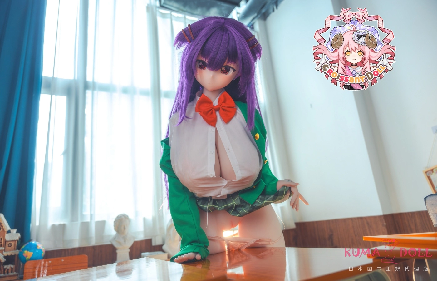 千鶴ヘッド ラ ぶ ドール アニメフェイス
